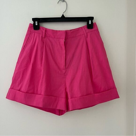 Rag and Bone Linen Ivy Shorts in Pink, Size 4, NWT - Picture 5 of 10